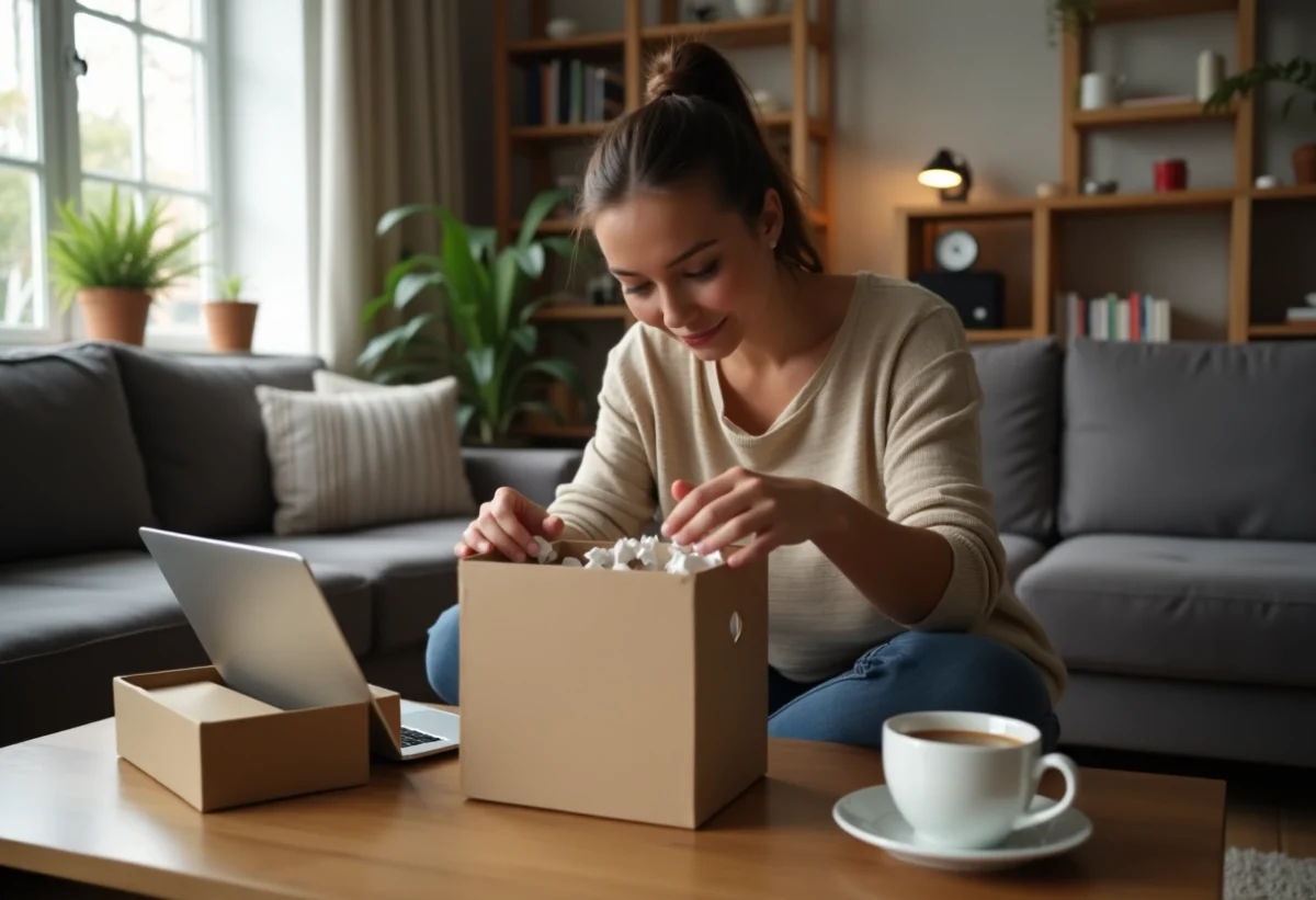 Travailler chez soi en emballage : témoignages et expériences vécues